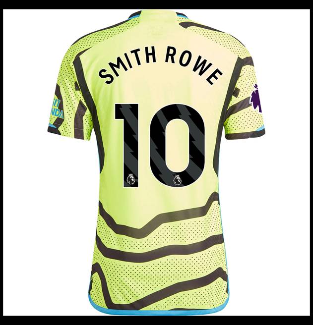 Nogometni Dres Arsenal 2023-24 SMITH ROWE #10 Gostujući Komplet