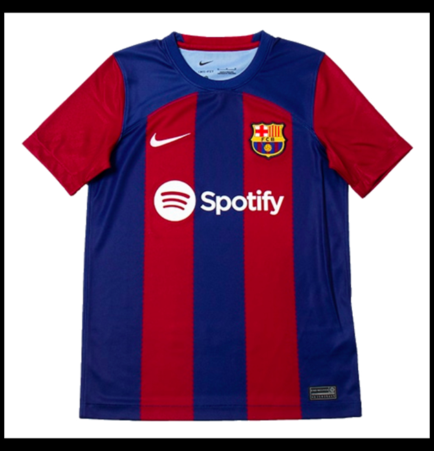 Nogometni Dres FC Barcelona 2023-24 Dječji Domaći Komplet