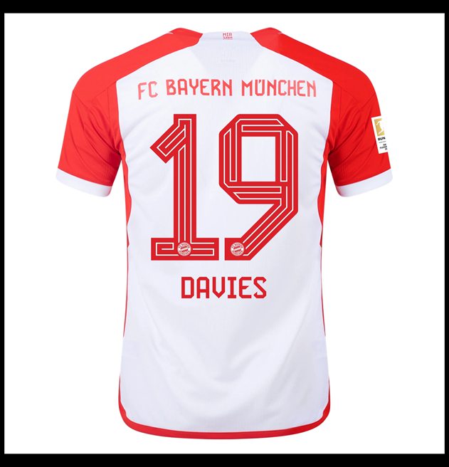 Nogometni Dres FC Bayern München 2023-24 DAVIES #19 Domaći Komplet