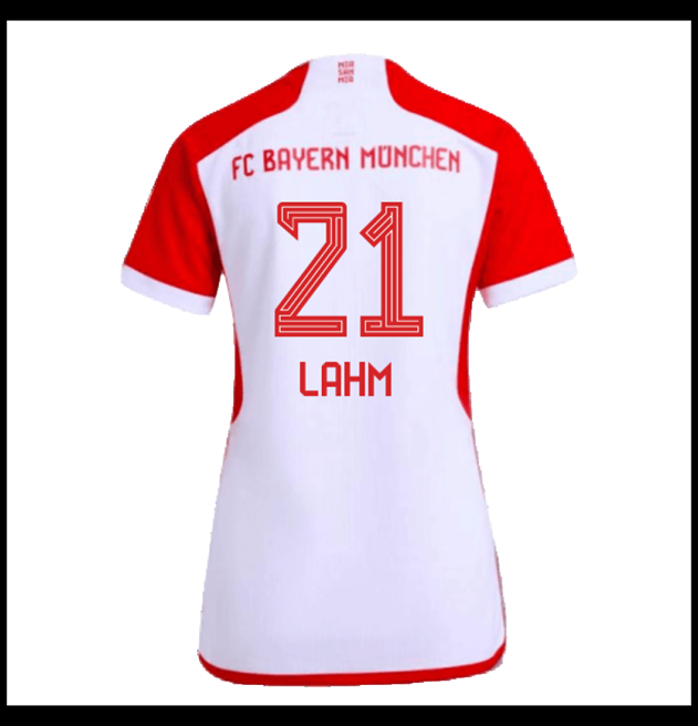 Nogometni Dres FC Bayern München 2023-24 Ženska LAHM #21 Domaći Komplet