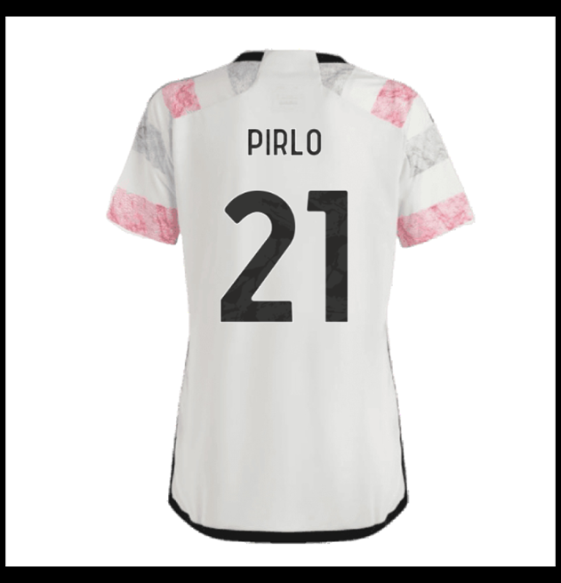 Nogometni Dres Juventus 2023-24 Ženska PIRLO #21 Gostujući Komplet