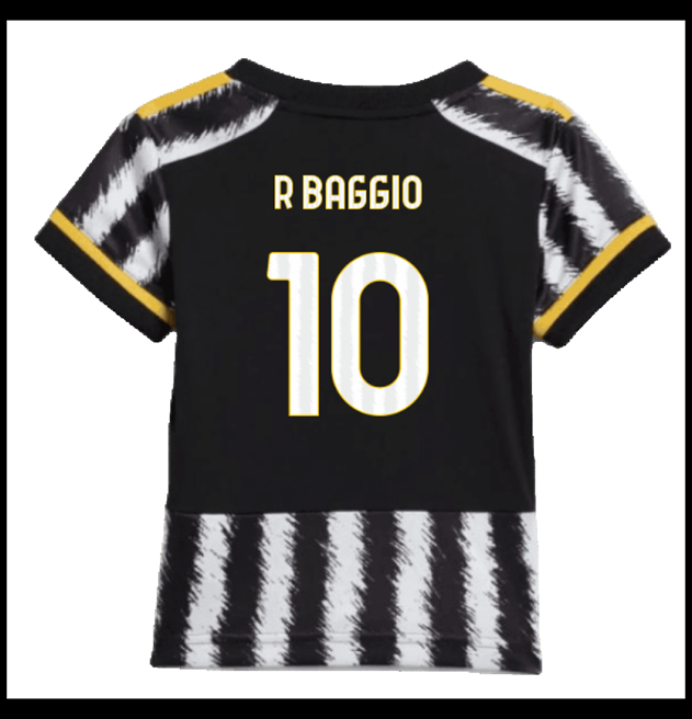 Nogometni Dres Juventus 2023-24 Dječji R BAGGIO #10 Domaći Komplet