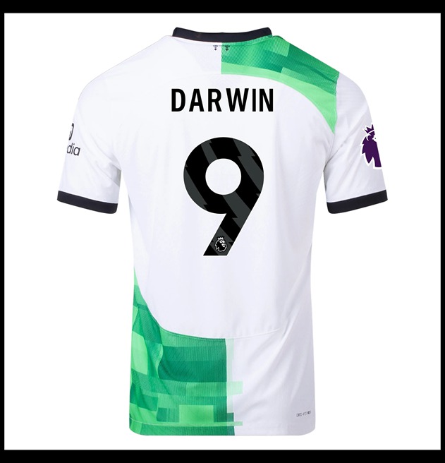 Nogometni Dres Liverpool 2023-24 DARWIN #9 Gostujući Komplet