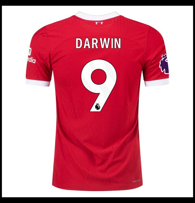 Nogometni Dres Liverpool 2023-24 DARWIN #9 Domaći Komplet
