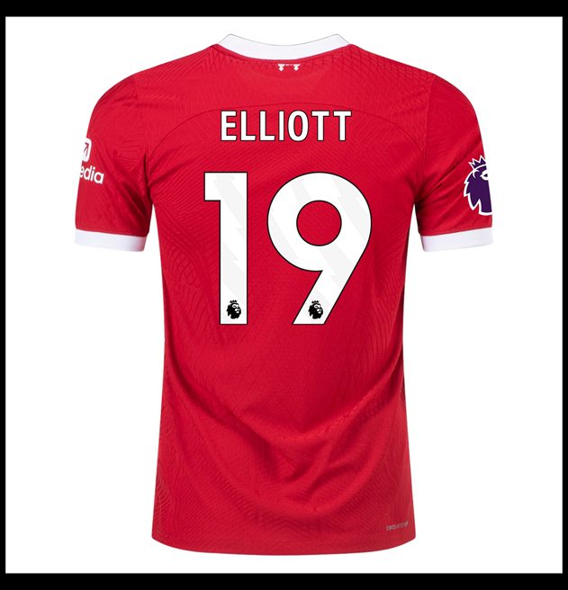 Nogometni Dres Liverpool 2023-24 ELLIOTT #19 Domaći Komplet
