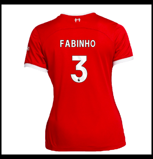 Nogometni Dres Liverpool 2023-24 Ženska FABINHO #3 Domaći Komplet