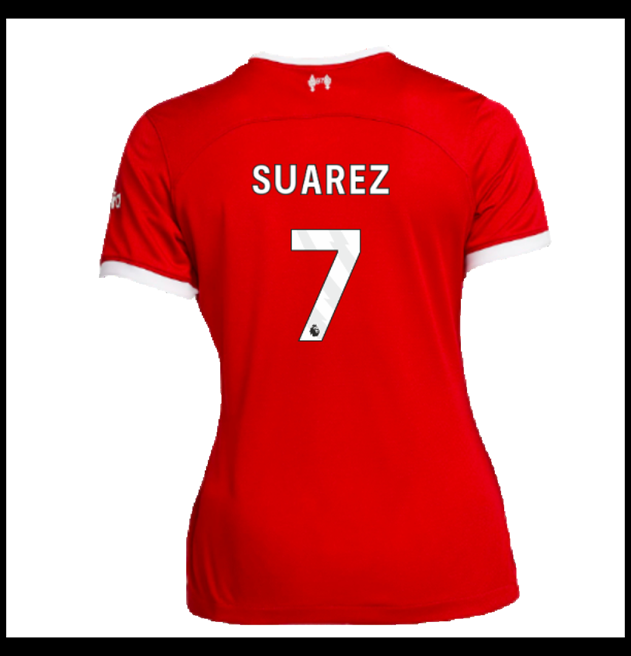 Nogometni Dres Liverpool 2023-24 Ženska SUAREZ #7 Domaći Komplet