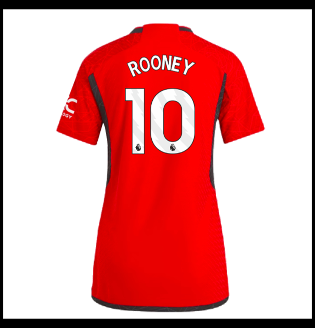 Nogometni Dres Manchester United 2023-24 Ženska ROONEY #10 Domaći Komplet