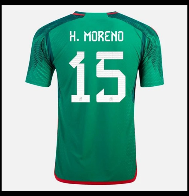 Nogometni Dres Meksiko Svjetsko Prvenstvo 2022 H ORENO #15 Domaći Komplet
