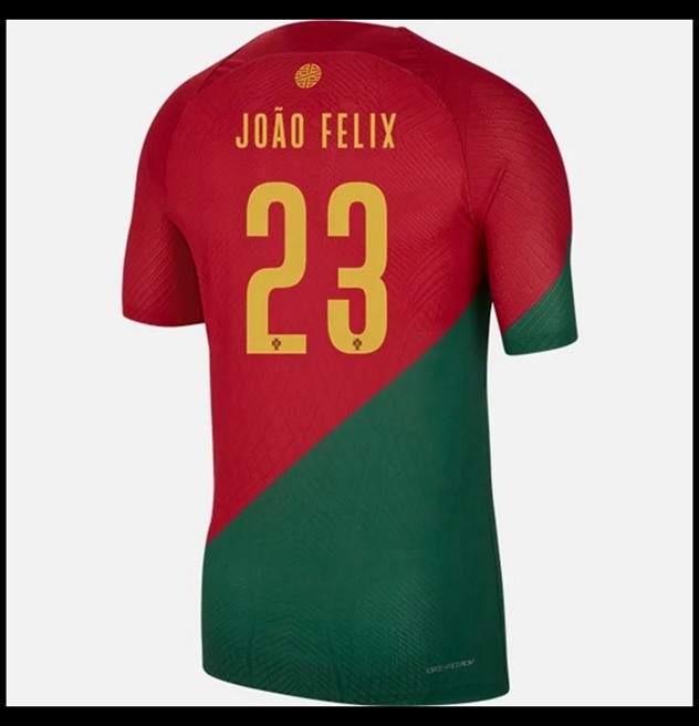 Nogometni Dres Portugal Svjetsko Prvenstvo 2022 JOAO FELIX #23 Domaći Komplet