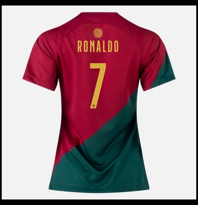 Nogometni Dres Portugal Svjetsko Prvenstvo 2022 Ženska RONALDO #7 Domaći Komplet