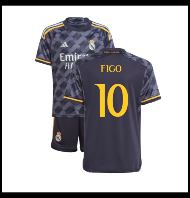 Nogometni Dres FC Real Madrid 2023-24 Dječji FIGO #10 Gostujući Komplet
