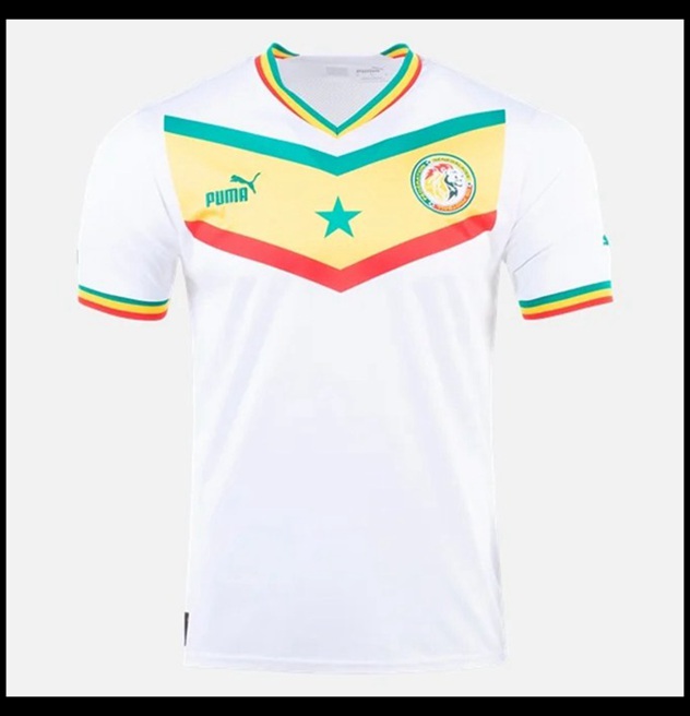 Nogometni Dres Senegal Svjetsko Prvenstvo 2022 Gostujući Komplet