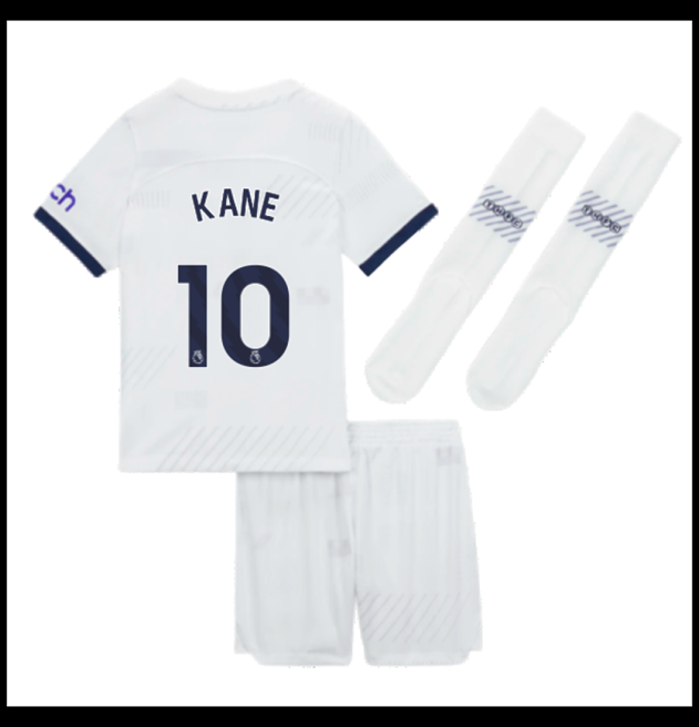 Nogometni Dres Tottenham Hotspur 2023-24 Dječji KANE #10 Domaći Komplet