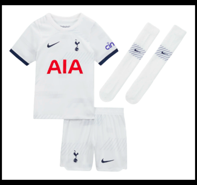 Nogometni Dres Tottenham Hotspur 2023-24 Dječji Domaći Komplet